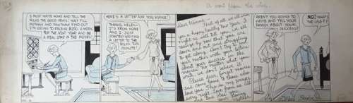 Martin Branner | Winnie Winkle - Original Strip by Martin Branner - Page volante - Exemplaire unique (1927) | Catawiki