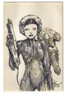 Hiroshi Yokoyama Hand-Drawn Color Illustration | Mandarake (Big Web)