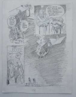 Eisner, Will | Will eisner - Originele schets voor pagina 7 - Dropsie Avenue - Page volante - EO - (1995) | Catawiki