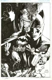 Jim Lee, Scott Williams - Batman Catwoman Issue 5 Page Cover