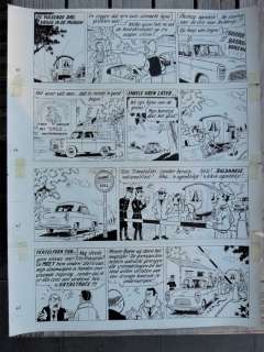 Jozef Van Hove (Pom) | Pom (Jozef van Hove) - Originele pagina (s43-s46) Piet Pienter en Bert Bibber 9 - Buldaarse Rhapsodie - (1958) | Catawiki
