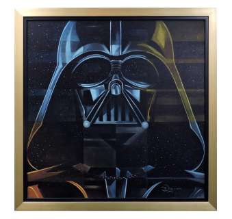 Darth Vader Original Painting by Tim Rogerson | Diamond Galleries