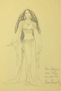 Mirallès | Djinn, illustration Ã  la mine de plomb représent… | Banque Dessinée