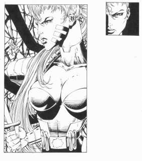 Scott Clark - 1994 ZEALOT TRADING CARD ART