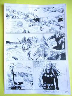 Alessandrini, Giancarlo | Alessandrini, Giancarlo - Tavola originale - Tex Speciale #20 “Canyon Dorado” - (2006) | Catawiki