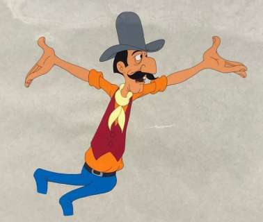 Morris & Studio Belvision | Lucky Luke - 4 Original Production Cels - "Daisy Town" - (1971) | Catawiki