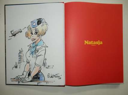 Walthéry, François | Walthéry - Natasja Integrale deel 5 - Met originele kleurentekening + ex-libris - Cartonné - EO - (2020) | Catawiki