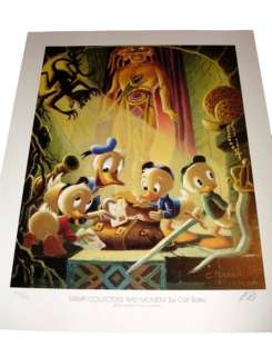 Carl Barks | Donald Duck 413/500 - Carl Barks - Stamp Collector Bad Moment - Signed Lithography by Carl Barks - Page volante - EO - (1989) | Catawiki