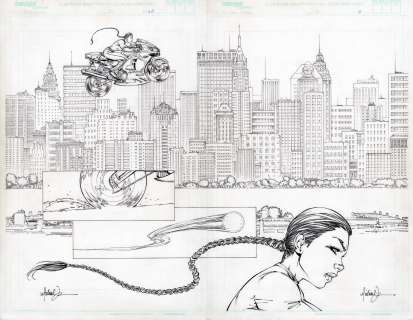 Jonathan Sibal, Michael Turner - tomb raider 26 pg 10 - 11 dps lara croft