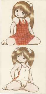 Aki Uchiyama Hand-Drawn Color Manuscript Seal Illustration | Mandarake (Big Web)