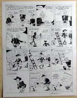 Janvier | Janvier, Michel - Planche originale Rantanplan T1 - La Mascotte - Planche 15 - (1987) | Catawiki