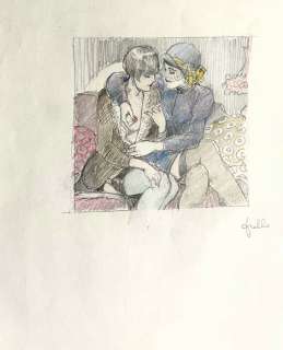 Leone Frollo | Leone Frollo - Studio originale - Page volante - Exemplaire unique | Catawiki
