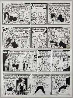 Vandersteen, Willy | Suske en Wiske 50 - Originele pagina (p.9) Sjeik El Rojenbiet - (1963) | Catawiki