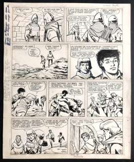 Sirius | Sirius - Planche originale - Les Timour T20 - L’Oiseau flamboyant - (1966) | Catawiki