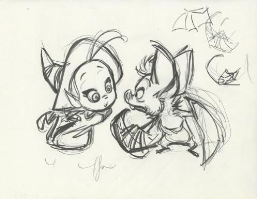 Juanjo Guarnido | Recherche de personnages pour Sorcelleries | Galerie 9ème Art