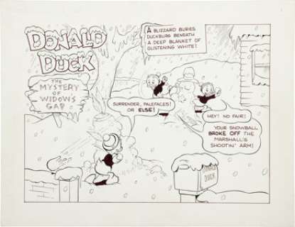 Patrick Block Donald Duck Adventures #27 Complete 26-page Story "The Mystery of Widow‘s Gap" -