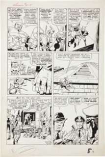 Jack Kirby and Sol Brodsky Tales to Astonish #40 Ant-Man page 5 Original Art (Marvel, 1963). Kirby‘s -