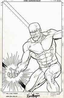 Andrew Pepoy, Kevin Maguire - x-men forever #6 cover (sold live on ‘dueling dealers of comic art‘ episode #38 podcast on 9-29-2021(re-watch this funny art selling show here)