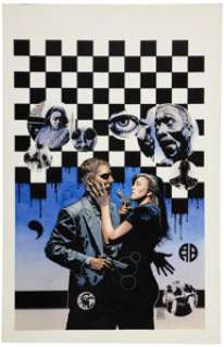 Tim Bradstreet Human Target #2 Cover Original Art (DC, 1998). Christopher Chance impersonates an -