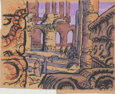 Jean-Claude Mézières | Valérian, Les astéroïdes de Shimballil, illustration | Galerie 9ème Art