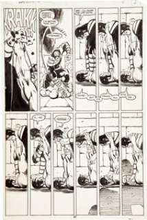 Frank Miller and Klaus Janson Daredevil #172 DD vs. Bullseye page 20 Original Art (Marvel, 1981). Daredevil takes -