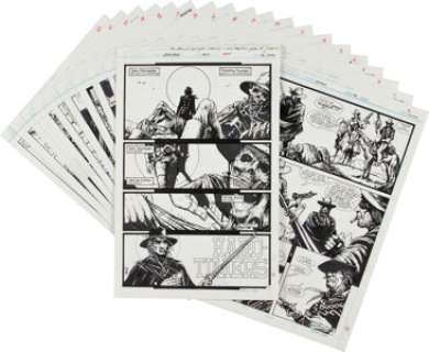 Tim Truman Grimjack #10 Complete 20-page Story "Hard-Timers" Original Art (First, 1985). In this -