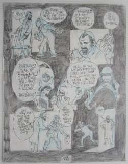 Eisner, Will | Original Sketch Page - Original Sketch Page (p.99) - To the heart of the storm - (1991) | Catawiki