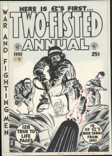 EC Annuals Production Cover Photo Stat, Two- Fisted Tales (1980s) | Russ Cochran