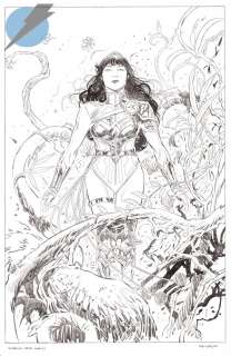 Bilquis Evely - wonder girl issue 1 page cover
