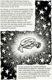 Robert Crumb Kafka For Beginners (R. Crumb‘s Kafka) Page 59 Original Art (Totem Books, 1993). Franz -