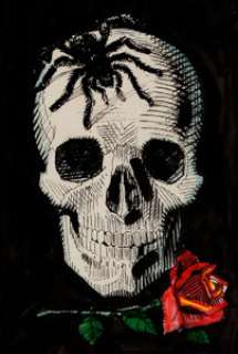 Rick Griffin "Tarantula" Illustration Hand-Finished Production Photostat (c. 1987). An - | Heritage