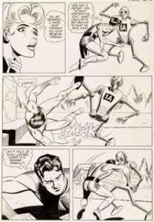 Russ Manning, Paul Norris, and Mike Royer Magnus, Robot Fighter #28 "Threat From the Depths" Page 11 -