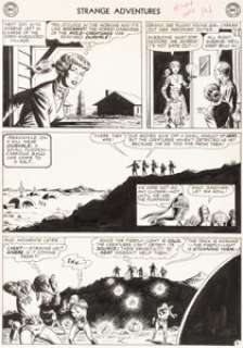 Murphy Anderson Strange Adventures #144 Atomic Knights Page 12 Original Art (DC, 1962). The Atomic Knights -