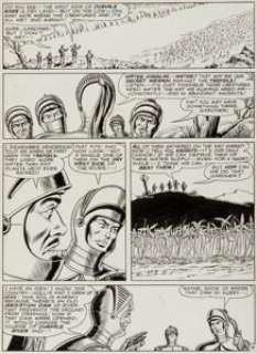 Murphy Anderson Strange Adventures #150 "The Plant That Hated Humans!" Page 13 Atomic Knights -