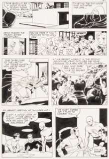 John Giunta and Wally Wood T.H.U.N.D.E.R. Agents #6 "T.H.U.N.D.E.R. vs. Demo" Page 2 Dynamo, Noman, -