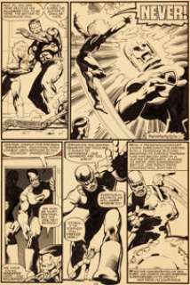 John Byrne and Terry Austin Uncanny X-Men #142 Story Page 17 Original Art (Marvel, 1981). From the second part - | Heritage