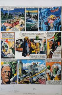 Tavola originale – Frank Hampson “Dan Dare Annual”