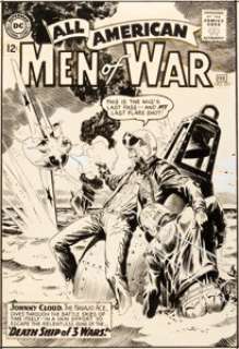 Russ Heath All-American Men of War #101 Cover Original Art (DC, 1964). Heath became a founder-by-default of -