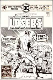 Jack Kirby and Mike Royer Our Fighting Forces #158 Complete Issue Original Art Group of 19 (DC, 1975). This -