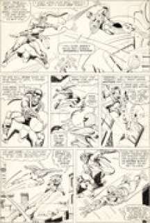Steve Ditko Amazing Spider-Man #23 Story  Page 17 Green Goblin Original Art (Marvel, 1965)....