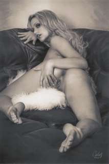 Calas, J.M. | Jean Michel Calas - Dessin original en couleur - Érotique art - Format dessin: 21 x 31,4 cm. - (2023) | Catawiki