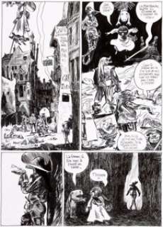 Blutch (Christian Hincker) Donjon Monsters Tome 7 Mon fils le tueur Planche 30 (Delcourt, 2003)....