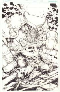 Ken Lashley - Superman / Wonder Woman #23 Cover - Superman And Wonder Woman Bound - 2016 Signed