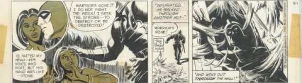 Sy Barry | The Phantom, strips du 29 Octobre1969 | Galerie 9ème Art