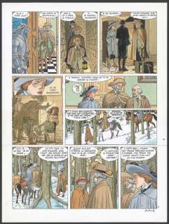 André Juillard - Planche originale n°7 - Quinze ans après - Les 7 Vies de l‘Épervier