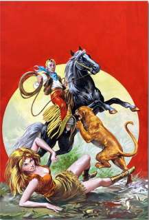 Busett, Dino | Busett, Dino - original cover "Pecos Bill" | Catawiki