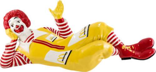 Reclining Ronald McDonald Interior Design Plaque (McDonald’s/Setmakers, c. 1970s-80s).... | Heritage