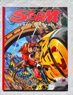 Romano Molenaar En Jorg de Vos | Storm 28 - De race van Opaal door Romano Molenaar met originele fantekening / dédicace - Cartonné - EO - (2013) | Catawiki