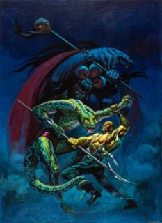 Ken Barr Doc Savage #2 Cover Original Art (Marvel, 1975).... | Heritage