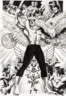  - Steve Rude Future Quest Presents #7 Birdman Splash Page 8 Original Art (DC, 2018)....